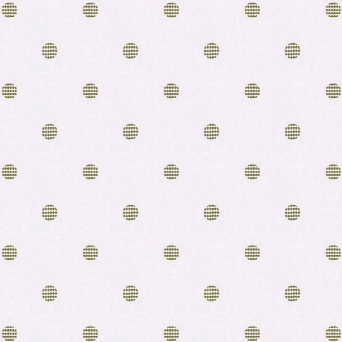 Sage Spaced Dot fabric swatch