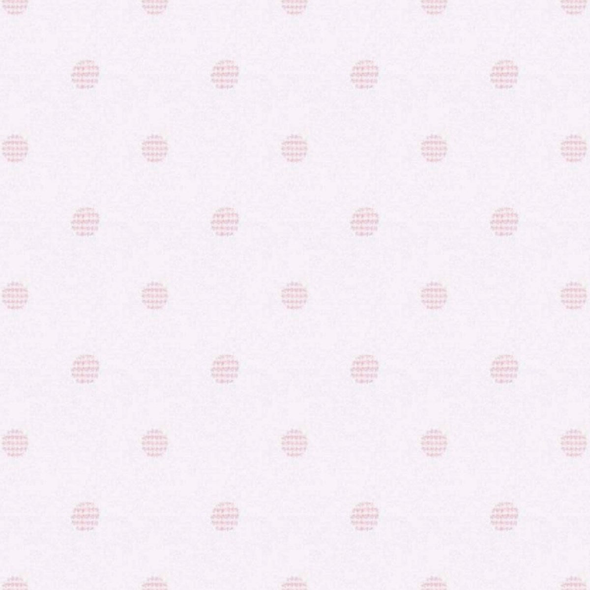 Pink Spaced Dot fabric swatch