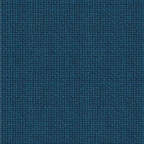 Lanificio di Lusso teal mesh fabric swatch
