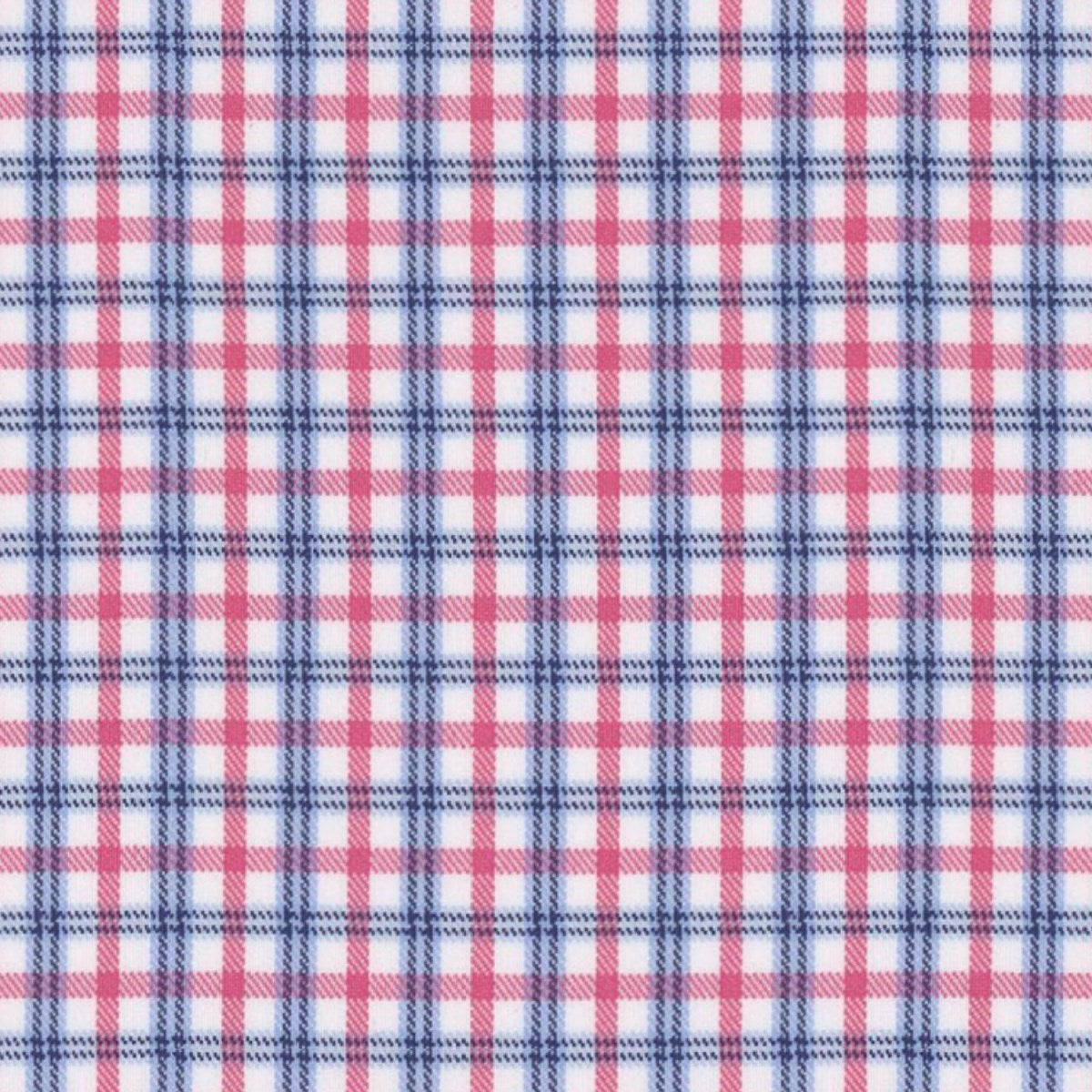 Red Navy Plaid fabric swatch