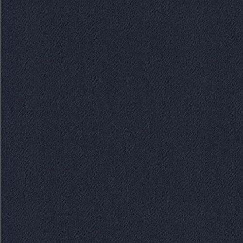 Kensington deep navy solid fabric swatch