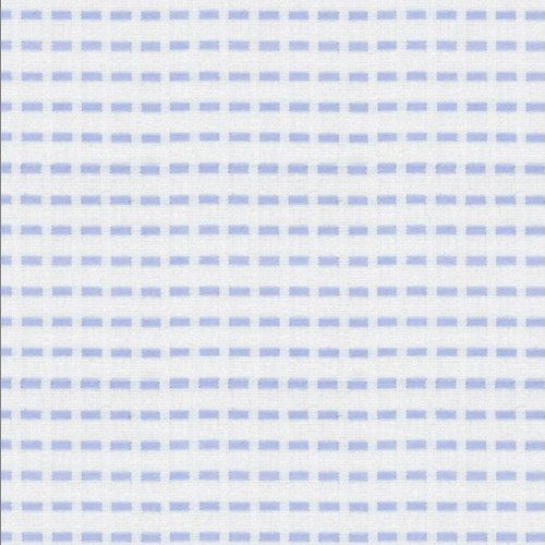 Sky Blue Rectangle Dobby fabric swatch