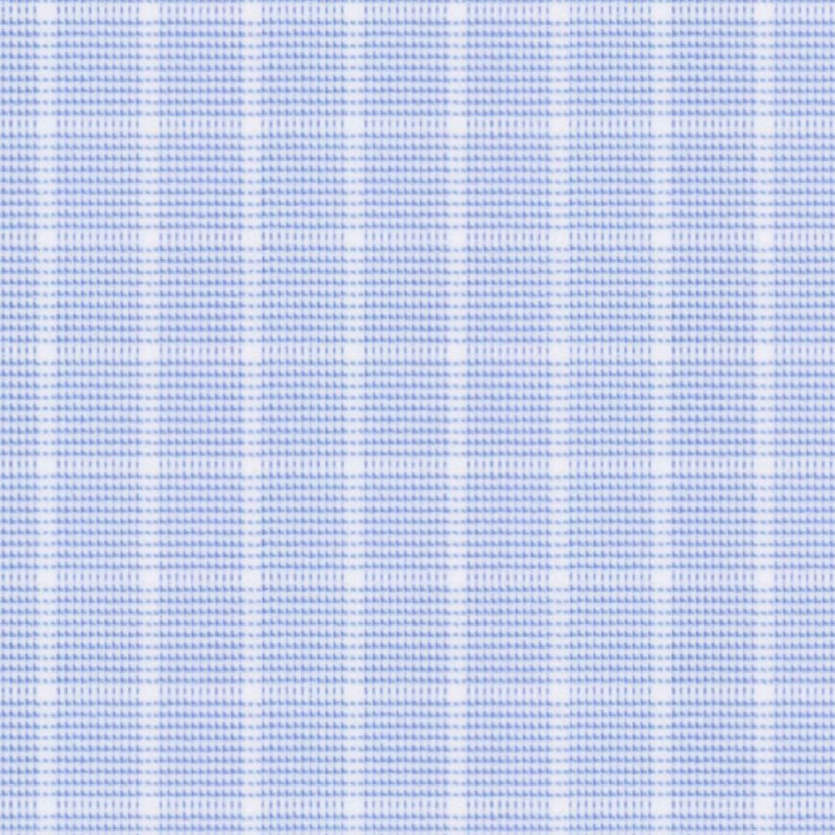 Sky Blue Micro Graph Check fabric swatch
