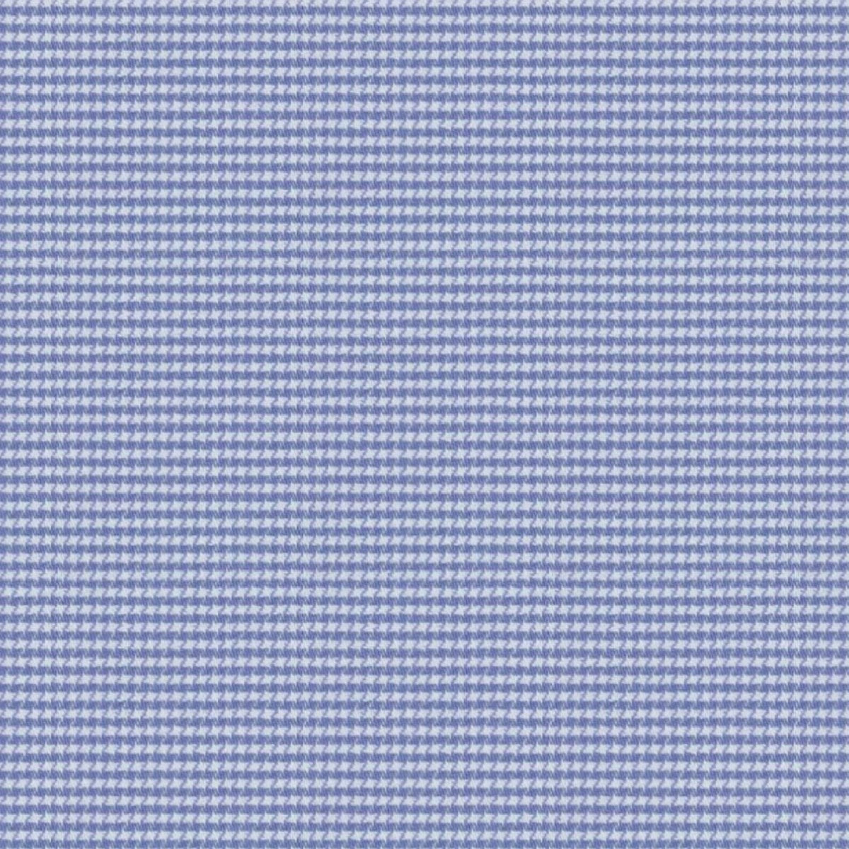 Blue Micro Houndstooth fabric swatch