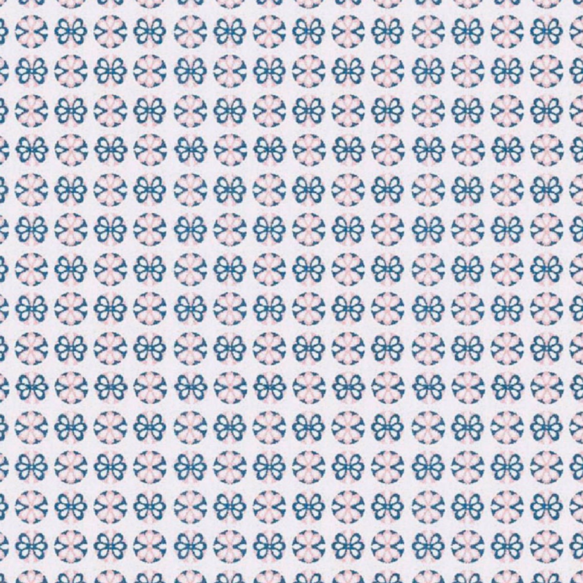 Blue Pink Fancy Dobby fabric swatch