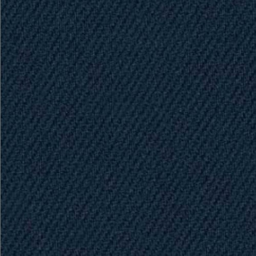 Dark Blue Fine Twill fabric swatch