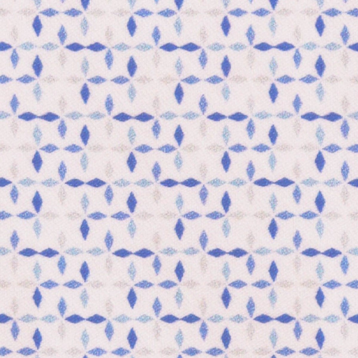 Blue Diamond Check fabric swatch