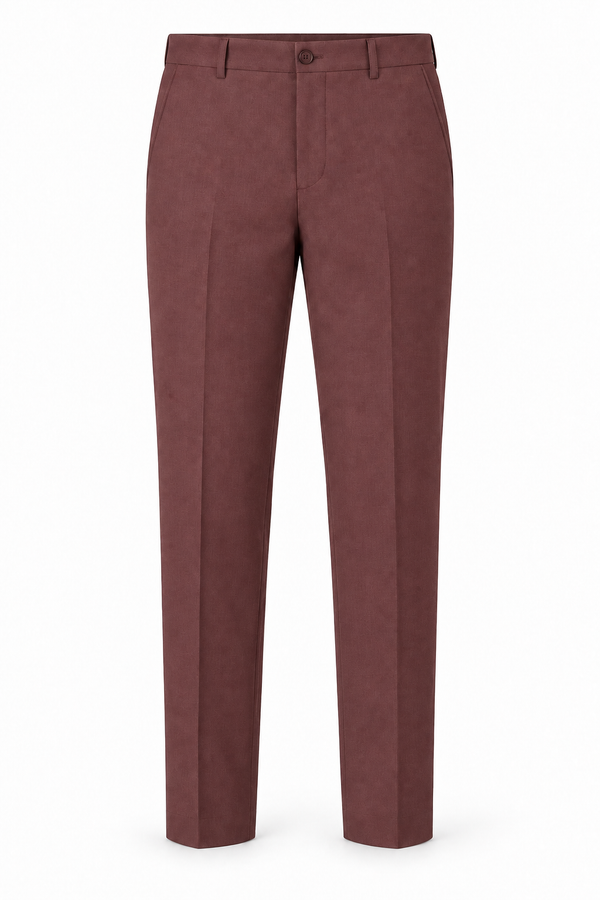 Coordinating trousers for Cranberry and Aqua Plaid Ensemble