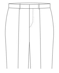 Flat Front