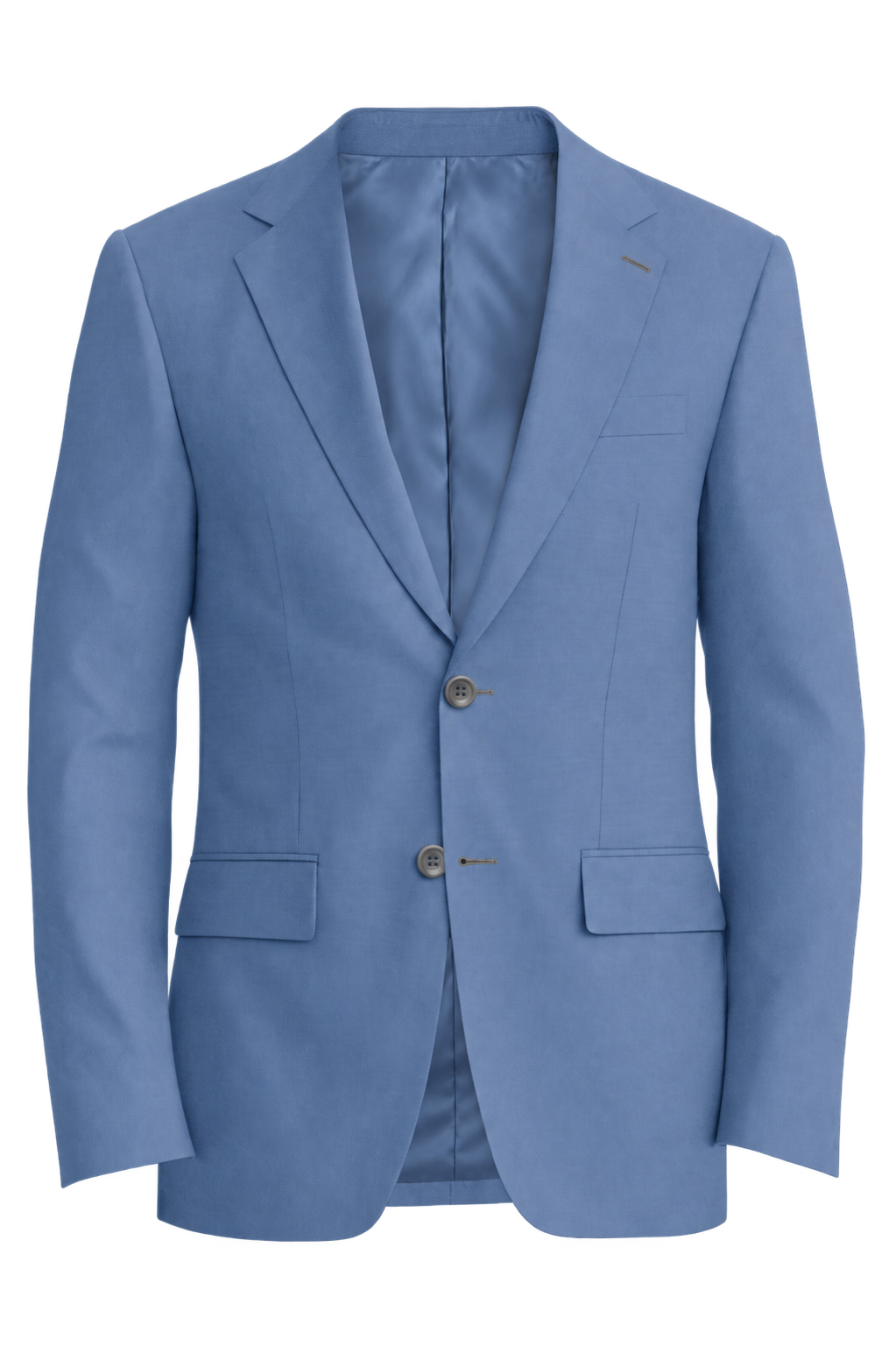 Piacenza 1733 Light Blue Solid Jacket in light blue solid fabric
