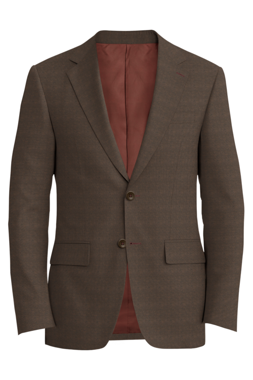 Guabello Copper Melange Jacket in copper melange fabric