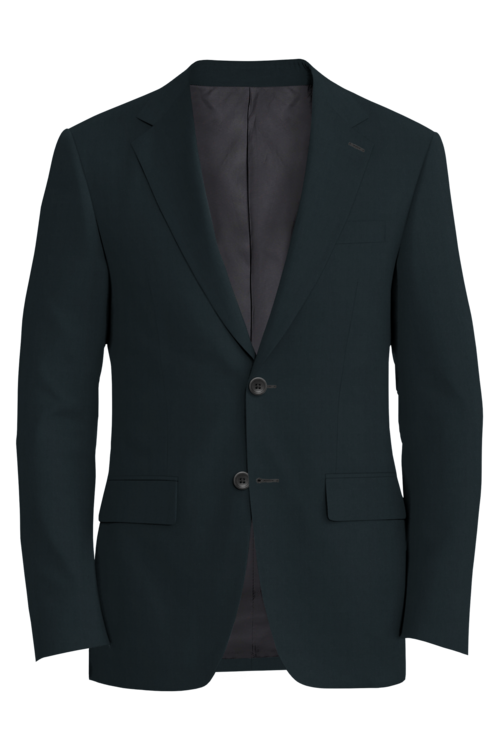 Lanificio di Lusso Black Mesh Jacket in black mesh fabric