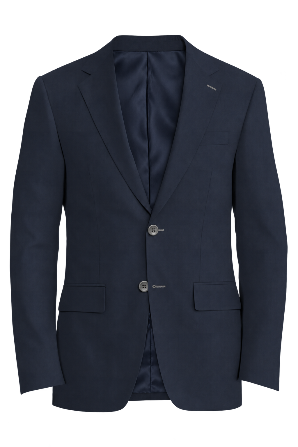 Piacenza 1733 Deep Navy Solid Jacket in deep navy solid fabric