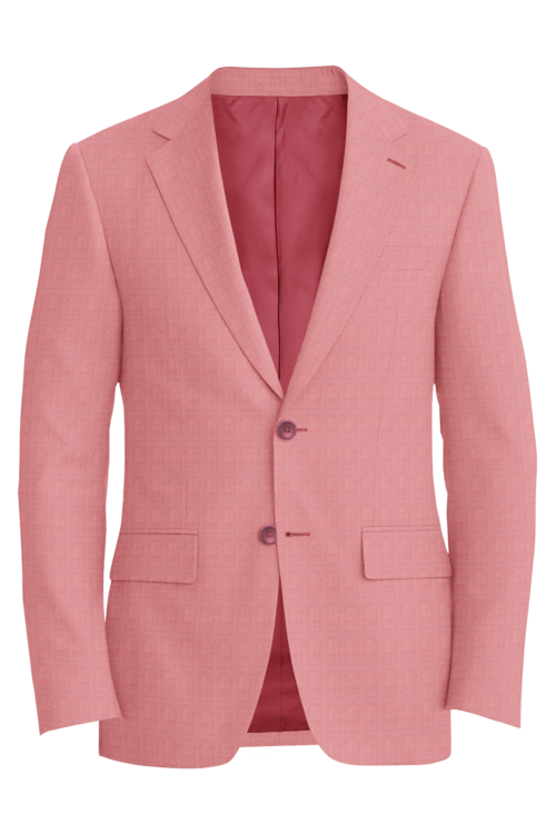 Lanificio di Lusso Light Pink Mesh Jacket in light pink mesh fabric