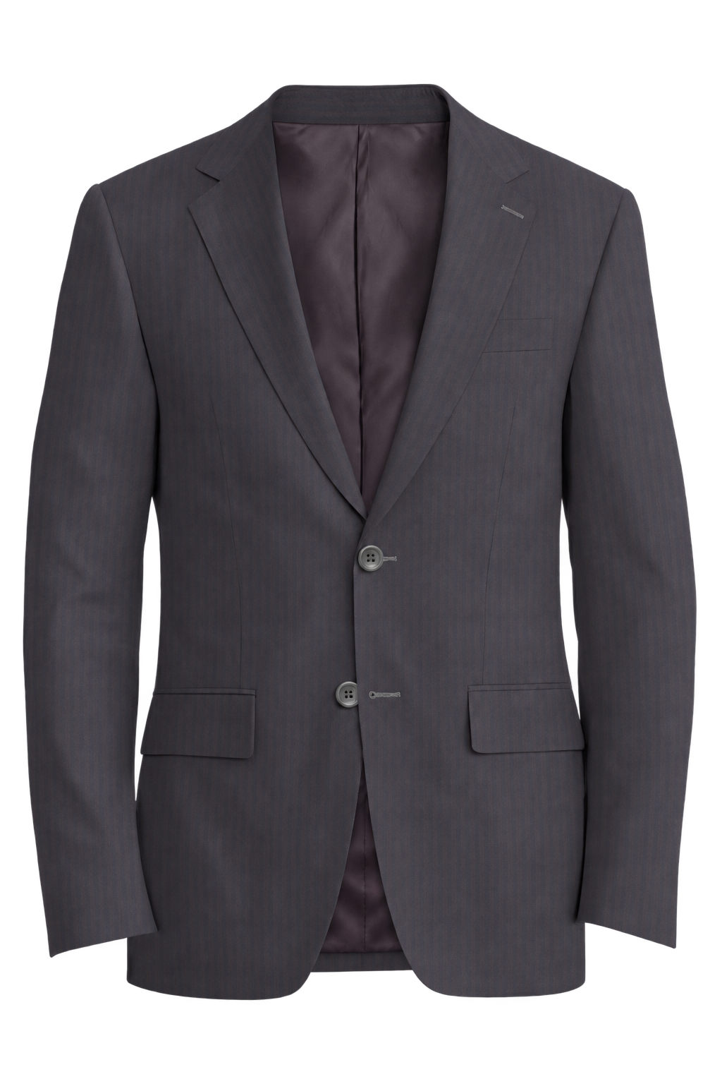 Piacenza 1733 Plum Herringbone Jacket in plum herringbone fabric