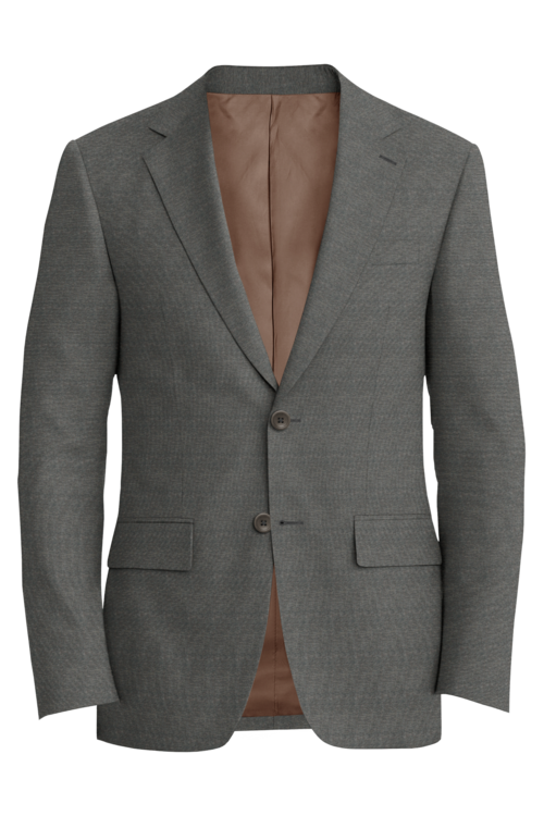 Guabello Bark Melange Jacket in bark melange fabric