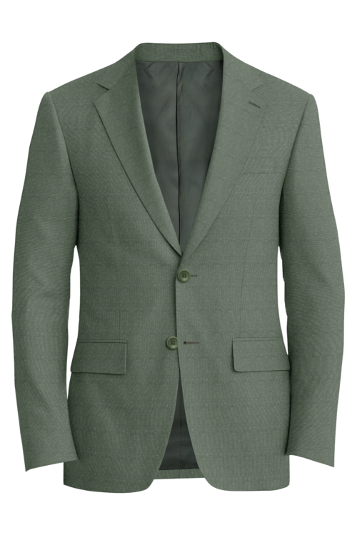 Guabello Sage Melange Jacket in sage melange fabric