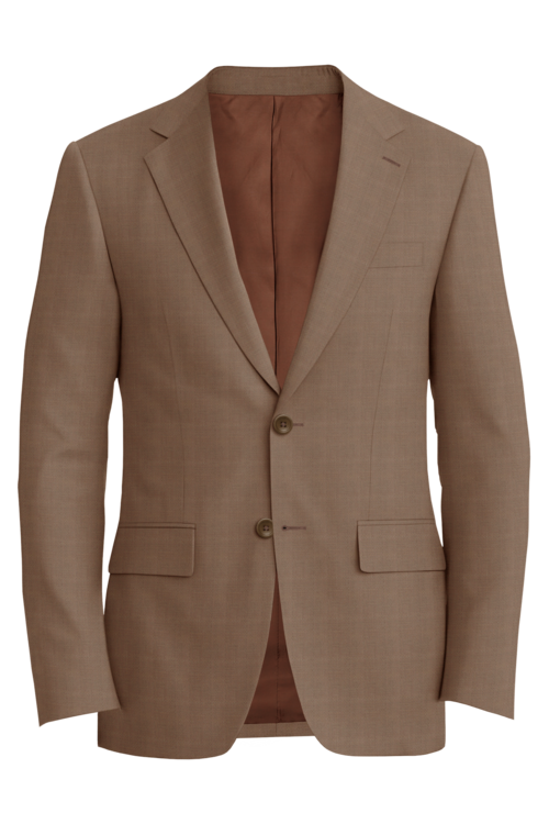 Reda Tan Basket Weave Jacket