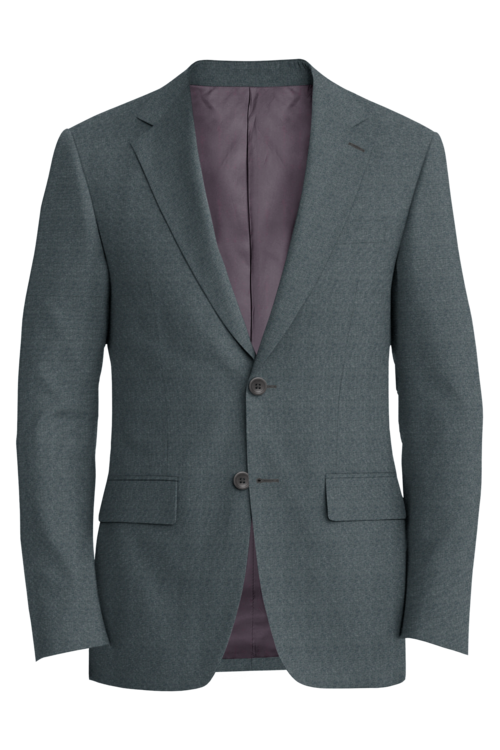 Guabello Grey Melange Jacket in grey melange fabric