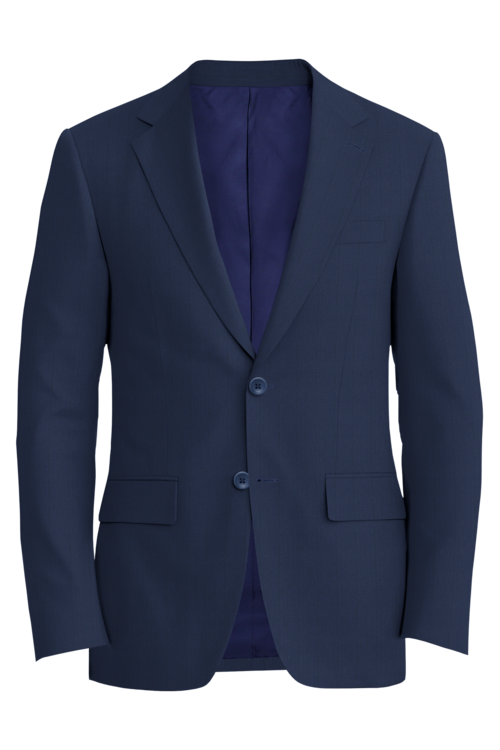 Lanificio di Lusso British Navy Mesh Jacket in british navy mesh fabric