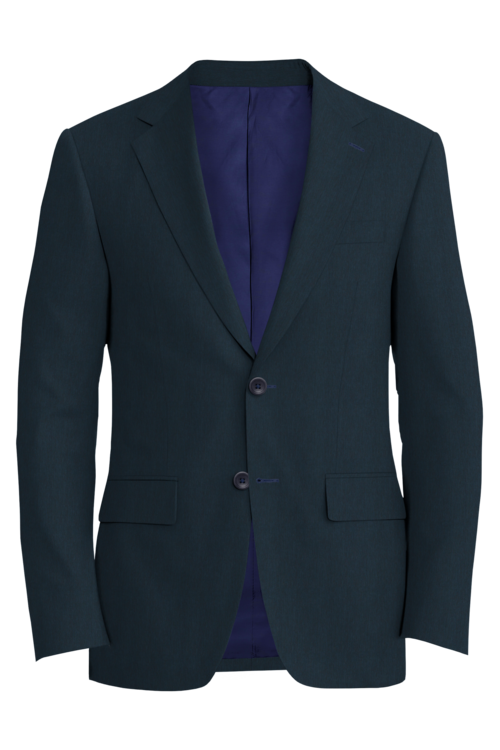 Guabello British Navy Mouline Twist Jacket in british navy mouline twist fabric