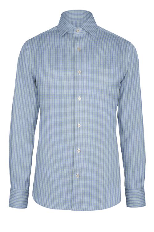 Mint Dress Plaid custom shirt — official long-sleeve visualization