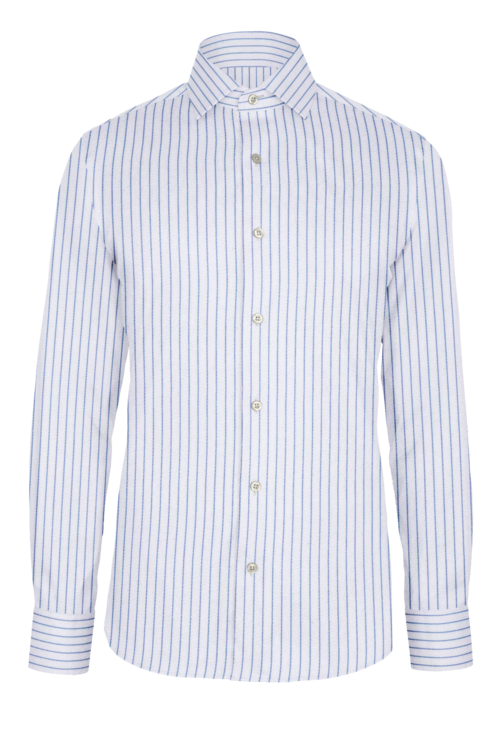 Sky Blue Stripe custom shirt — official long-sleeve visualization