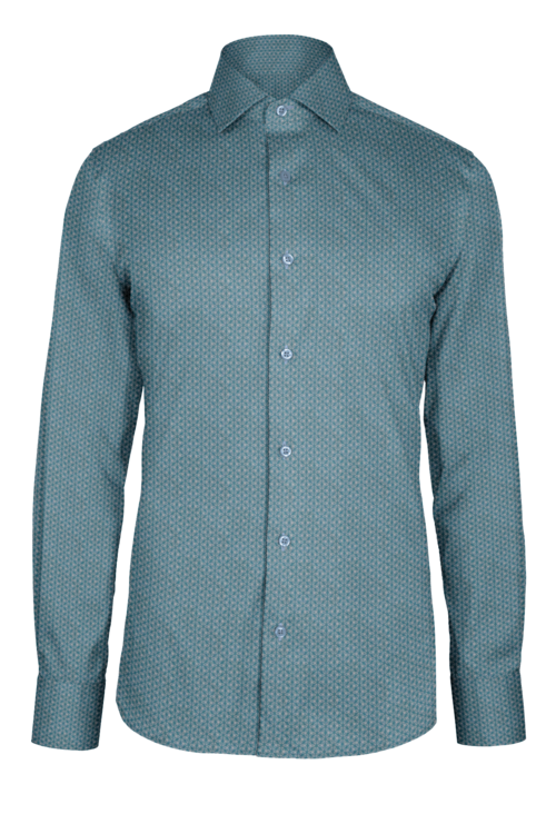 Blue Floral custom shirt