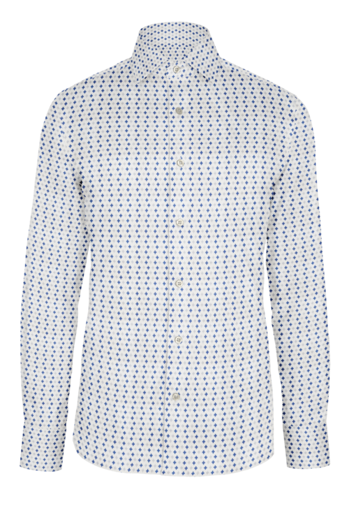 Sky Blue Motif custom shirt