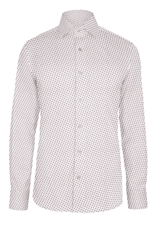 Blue Navy Shadow Dot custom shirt
