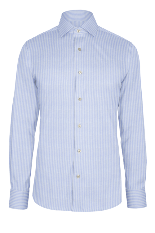 Sky Blue Fancy Dress custom shirt — official long-sleeve visualization