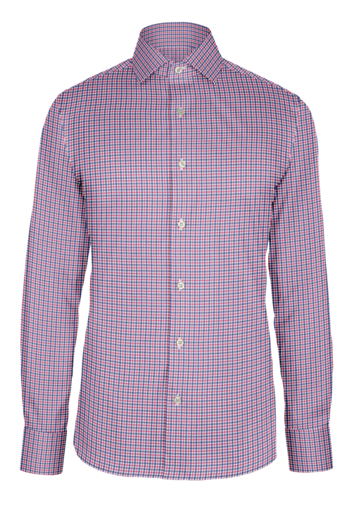 Red Navy Plaid custom shirt