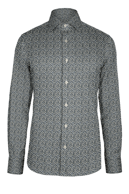 Navy Davenport custom shirt