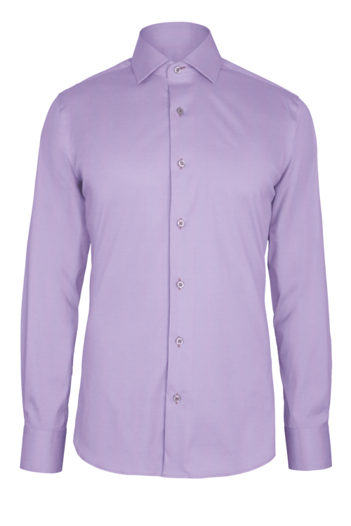 Lavender Solid Twill custom shirt