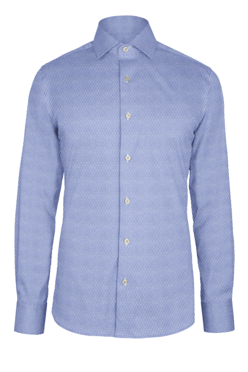Blue Fancy Dress custom shirt — official long-sleeve visualization