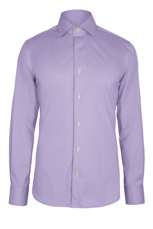 Lavender Micro Houndstooth custom shirt