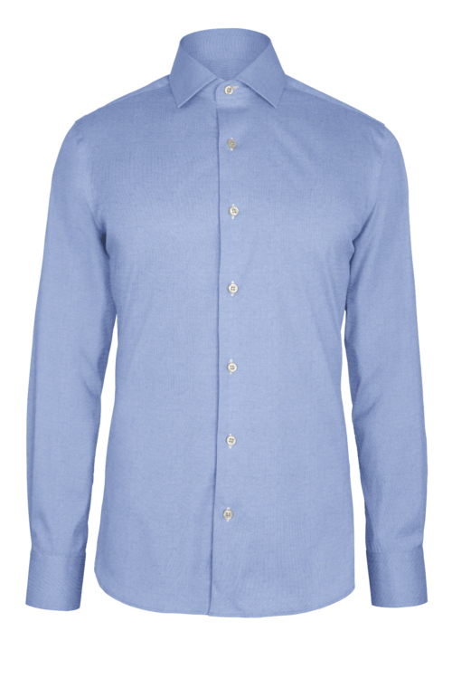 Light Blue PinPoint custom shirt — official long-sleeve visualization