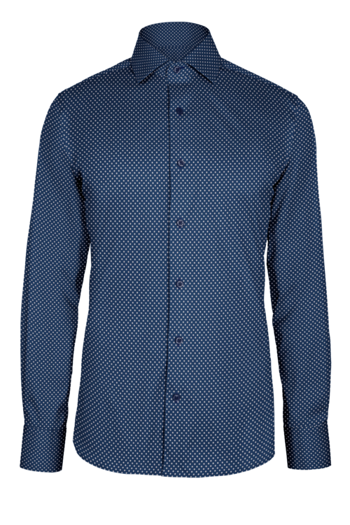 Navy Dominion custom shirt