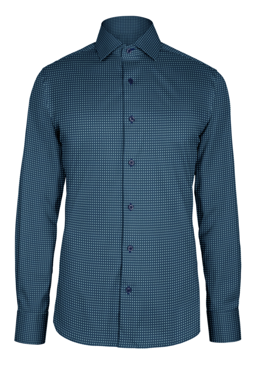 Navy Tinsdale custom shirt