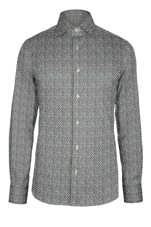 Tan Davenport custom shirt