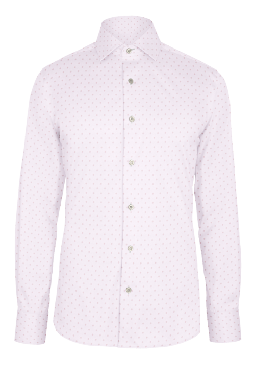 Pink Spaced Dot custom shirt