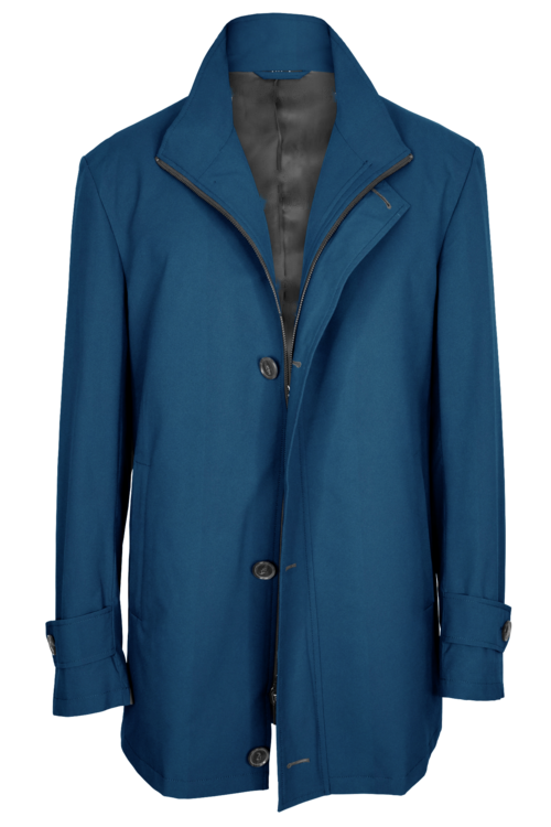 Outerwear Collection Blue Solid