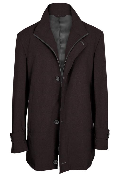 Outerwear Collection Burgundy Twill