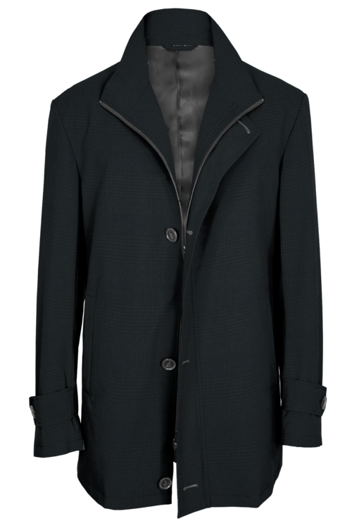 Outerwear Collection Charcoal Glen Plaid