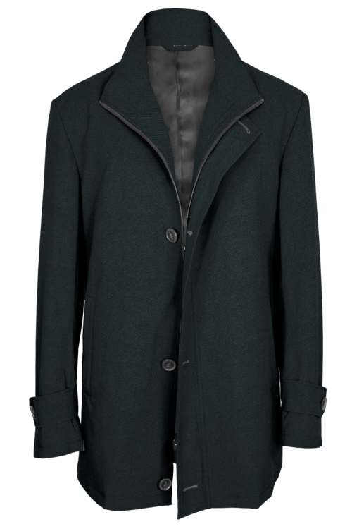 Outerwear Collection Charcoal Twill