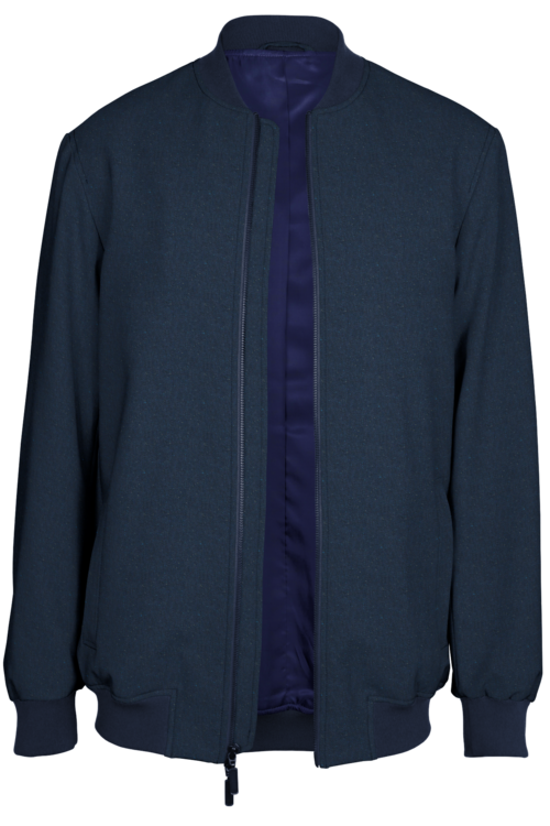 Blue Donegal Bomber Jacket