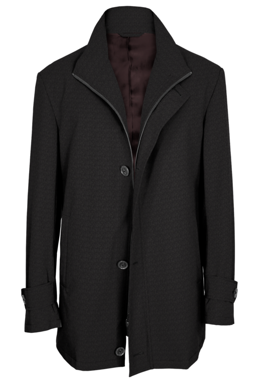 Outerwear Essentials Charcoal Solid