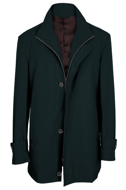 Outerwear Essentials Charcoal Twill