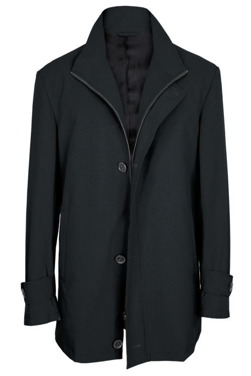 Outerwear Essentials Charcoal Twill