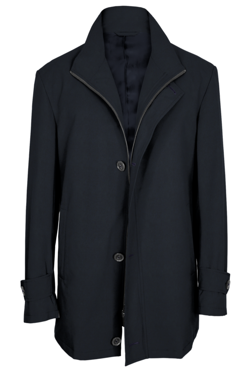 Outerwear Essentials Dark Navy Solid